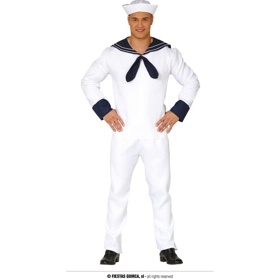MARINERO BLANCO, ADULTO, 56 - 58 (XXL) image 0