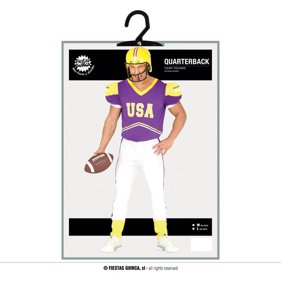 QUARTERBACK, ADULTO, 56 - 58 (XXL) image 4