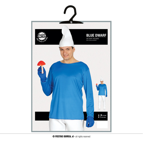 ENANITO AZUL, ADULTO, 54 – 56 (XL) image 4