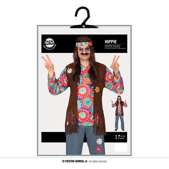 HIPPIE, ADULTO, 52 – 54 (L) image 4