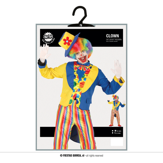 PAYASO, ADULTO, 52 – 54 (L) image 4