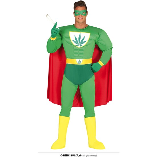 SUPERHEROE MARIHUANA, ADULTO, 56 - 58 (XXL) image 0