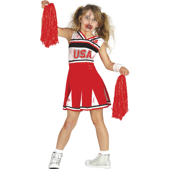 CHEERLEADER ZOMBIE, INFANTIL, 5 – 6 AÑOS image 1