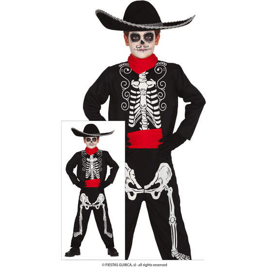 MARIACHI SKELETON, INFANTIL, 5 – 6 AÑOS image 0