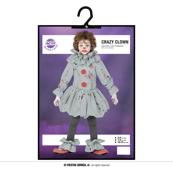 CRAZY CLOWN BOY, INFANTIL, 5 – 6 AÑOS image 4