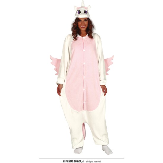 KIGURUMIMI UNICORNIO ROSA, ADULTA, 42 – 44 (L) image 0