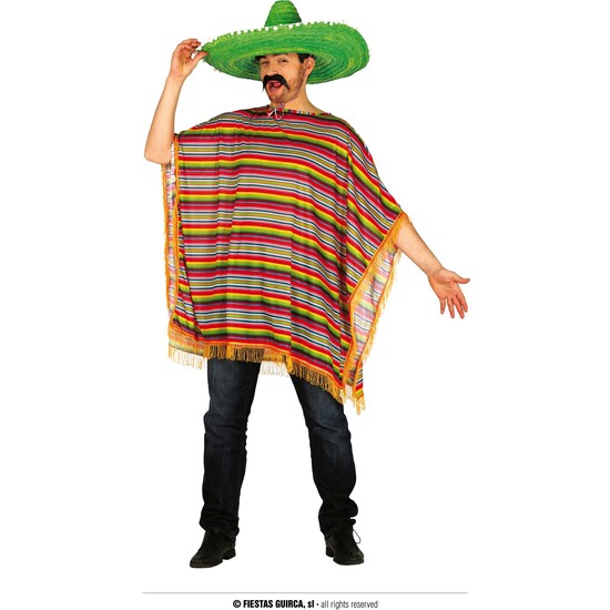 PONCHO MEXICANO, ADULTO, 52 – 54 (L) image 0