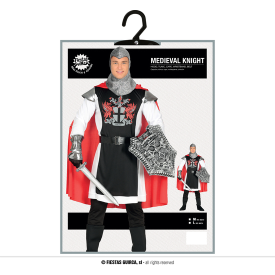 CABALLERO MEDIEVAL, ADULTO, 48 – 50 (M) image 4