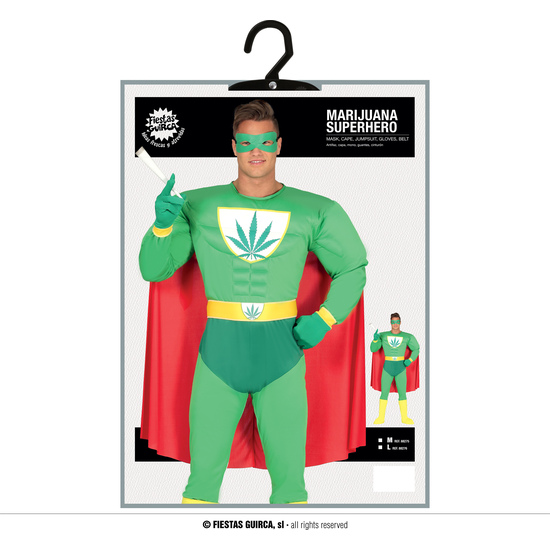 SUPERHEROE MARIHUANA, ADULTO, 48 – 50 (M) image 4