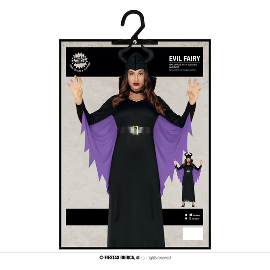 EVIL FAIRY, ADULTA, 42 – 44 (L) image 4