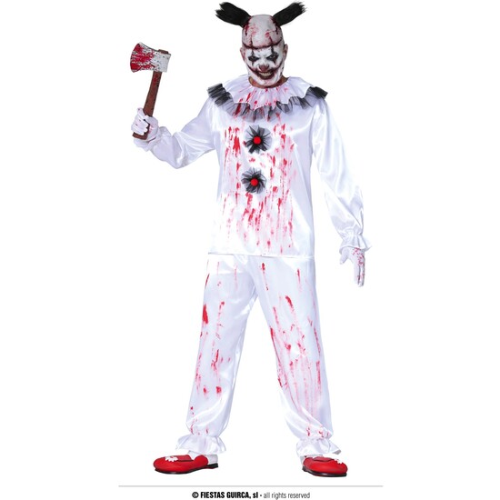 GHOST CLOWN, ADULTO, 52 – 54 (L) image 0