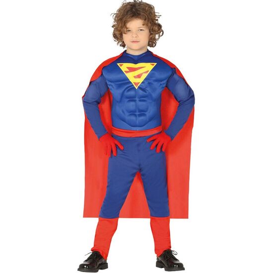 SUPERHEROE MUSCULOSO, INFANTIL, 5 – 6 AÑOS image 0