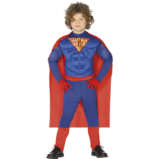 SUPERHEROE MUSCULOSO, INFANTIL, 3 – 4 AÑOS image 1