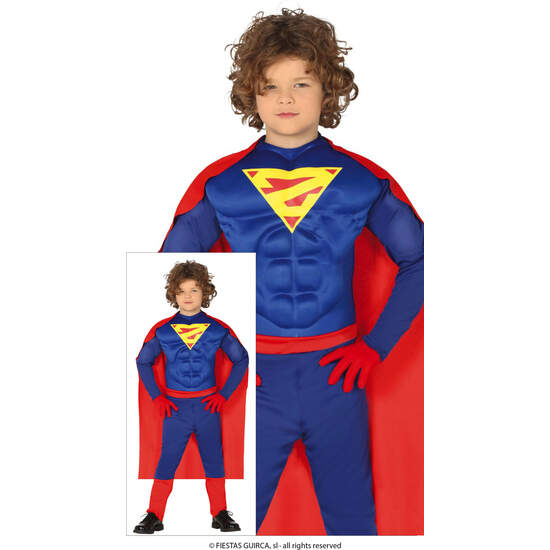 SUPERHEROE MUSCULOSO, INFANTIL, 7 – 9 AÑOS image 0