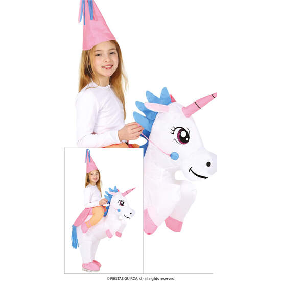 UNICORNIO HINCHABLE, INFANTIL, 7 – 9 AÑOS image 0