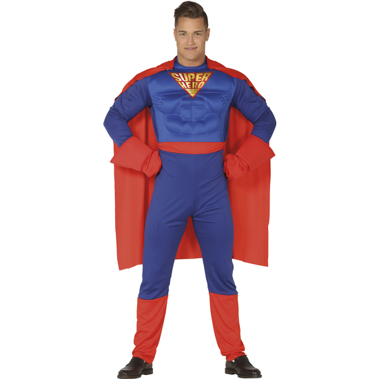 SUPERHEROE MUSCULOSO, ADULTO, 52 – 54 (L) image 1