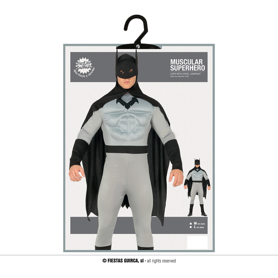 SUPERHEROE MUSCULOSO, ADULTO, 48 – 50 (M) image 4