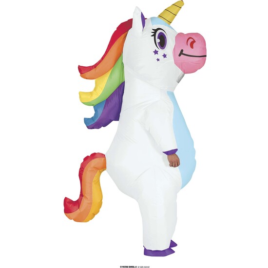 DISFRAZ HINCHABLE UNICORNIO image 3