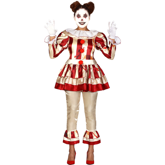 STRIPED CLOWN, ADULTA, 38 - 40 (M) image 1