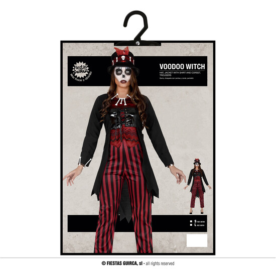VOODOO WITCH, ADULTA, 38 - 40 (M) image 4