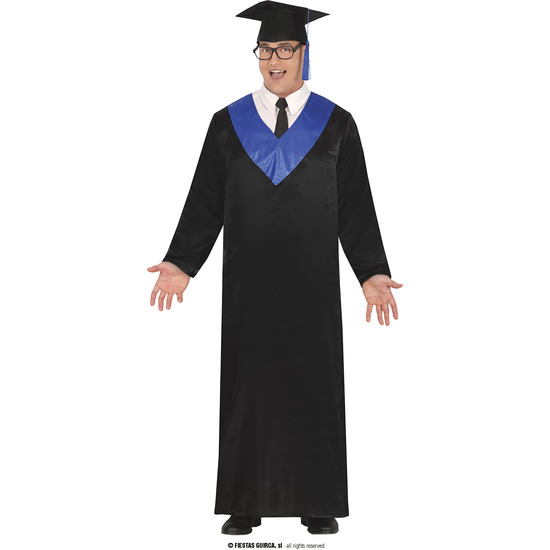 BLUE AND BLACK GRADUTATED, ADULTO, 52 – 54 (L) image 0