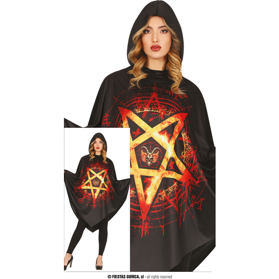DIABOLIC PONCHO, ADULTO, 42 - 44 (L) image 0