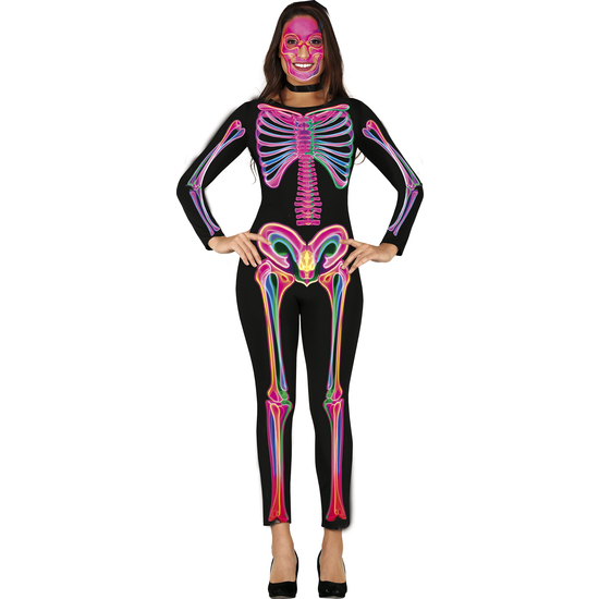 NEON SKELETON, ADULTA, 38 - 40 (M) image 1