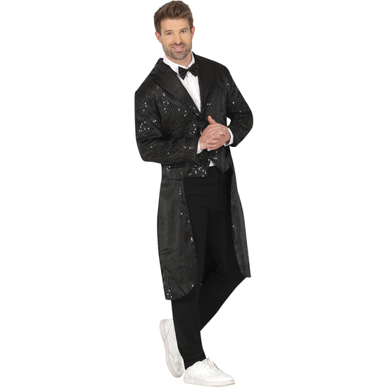 FRAC LENTEJUELAS NEGRO, ADULTO, 52 – 54 (L) image 0