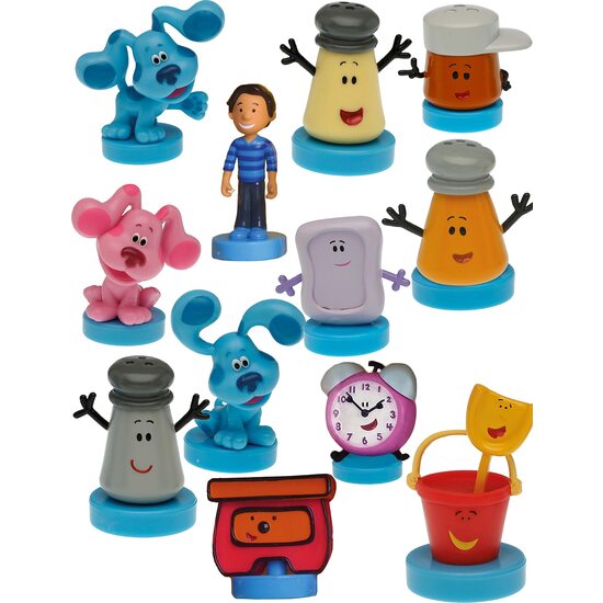 PACK 12 FIGURAS C/SELLO BLUES image 1