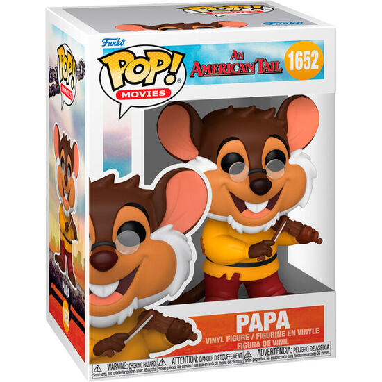 FIGURA POP AMERICAN TAIL PAPA image 0