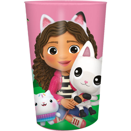 VASO LA CASA DE MUÑECAS DE GABBY 250ML image 0