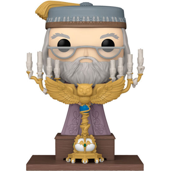 FIGURA POP DELUXE HARRY POTTER Y EL PRISIONERO DE AZKABAN - DUMBLEDORE WITH PODIUM image 1
