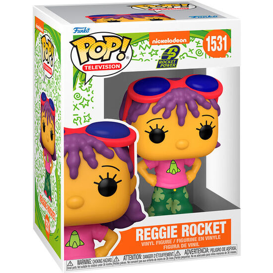 FIGURA POP ROCKET POWER -  REGGIE ROCKET EXCLUSIVE image 0