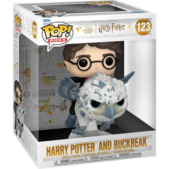 FIGURA POP RIDES DELUXE HARRY POTTER Y EL PRISIONERO DE AZKABAN - HARRY POTTER & BUCKBEAK image 0
