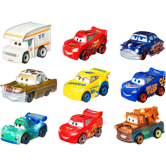 BLISTER 3 COCHES CARS DISNEY PIXAR SURTIDO image 0