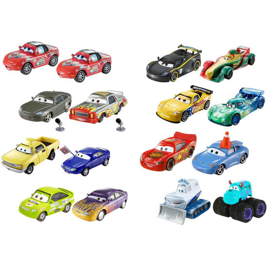 SET 2 COCHES METAL CARS DISNEY PIXAR SURTIDO image 0