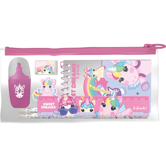 SET PAPELERIA EN ESTUCHE SWEET DREAMS 7PZS image 0