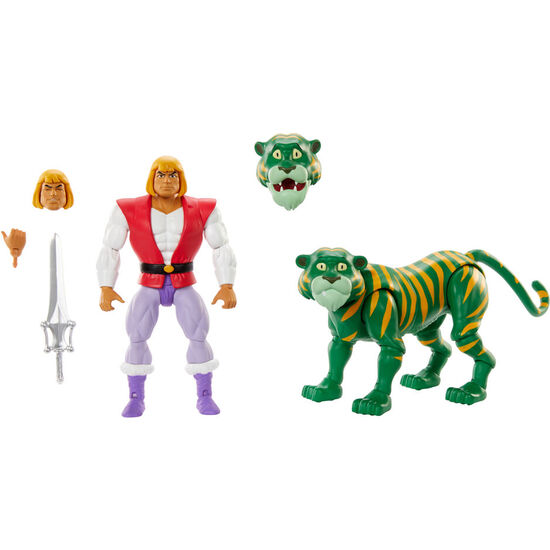 BLISTER 2 FIGURAS PRINCE ADAM & CRINGER MASTERS OF THE UNIVERSE ORIGINS 14CM image 0