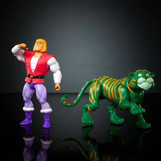 BLISTER 2 FIGURAS PRINCE ADAM & CRINGER MASTERS OF THE UNIVERSE ORIGINS 14CM image 2