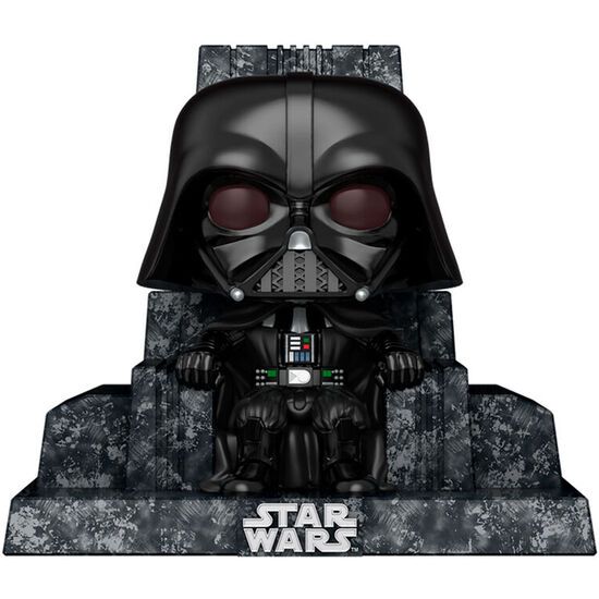 FIGURA POP DELUXE STAR WARS DARTH VADER ON THRONE image 1