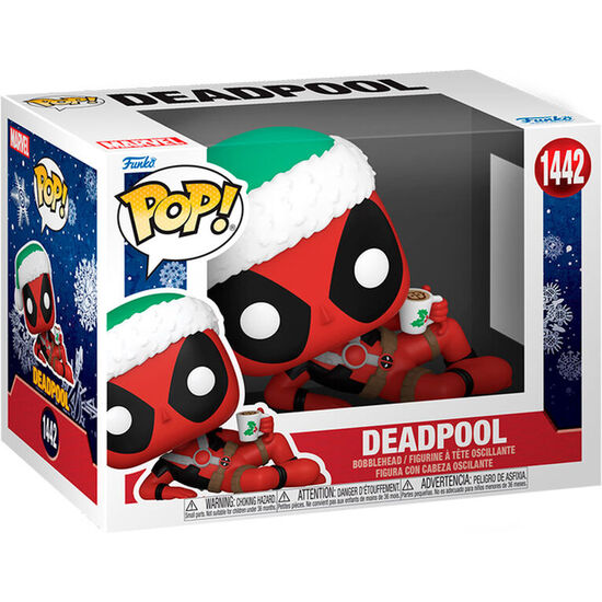 FIGURA POP MARVEL DEADPOOL WITH HOT COCOA image 0