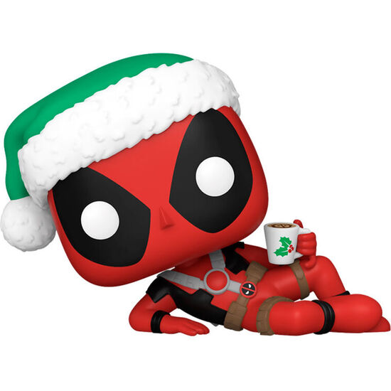 FIGURA POP MARVEL DEADPOOL WITH HOT COCOA image 1