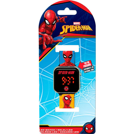 RELOJ LED SPIDERMAN MARVEL image 1