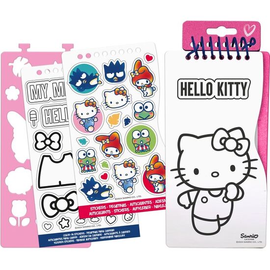 SET CREATIVO PARA COLOREAR HELLO KITTY image 1