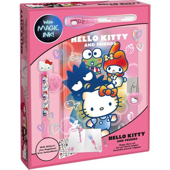 DIARIO + BOLIGRAFO MAGICO + BOLIGRAFO TOPPER HELLO KITTY image 0
