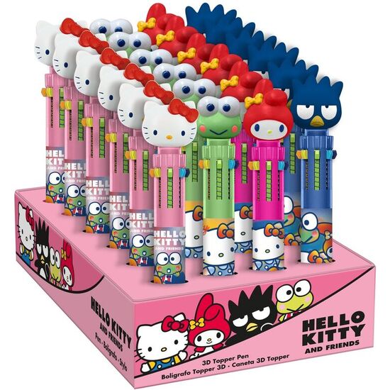 BOLIGRAFO TOPPER 3D HELLO KITTY SURTIDO image 1