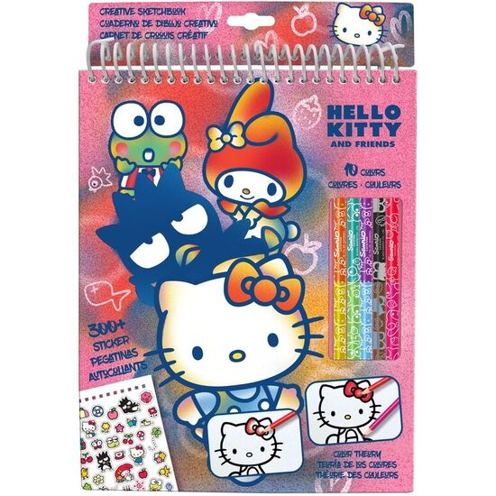 SET COLOREAR LAPICES HELLO KITTY image 0