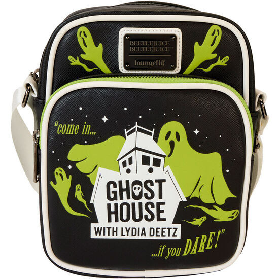 BOLSO BANDOLERA GHOST HOUSE BEETLEJUICE 2 LOUNGEFLY image 0