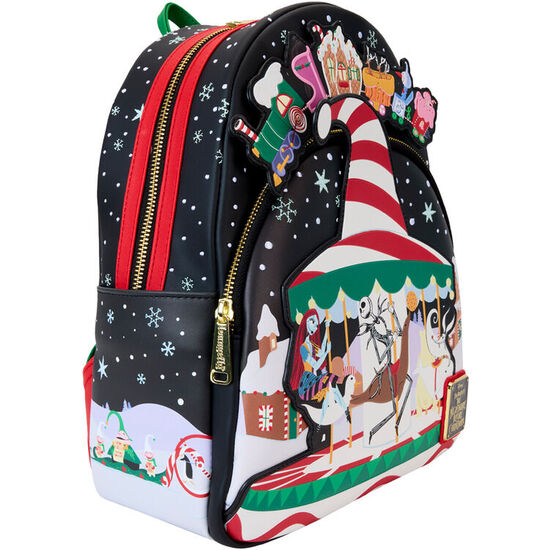 MOCHILA JOURNEY TO CHRISTMAS TOWN PESADILLA ANTES DE NAVIDAD DISNEY LOUNGEFLY image 3