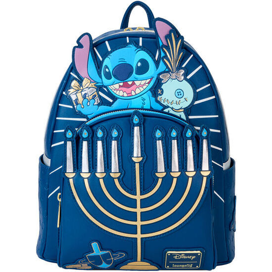 MOCHILA MENORAH STITCH DISNEY LOUNGEFLY image 0